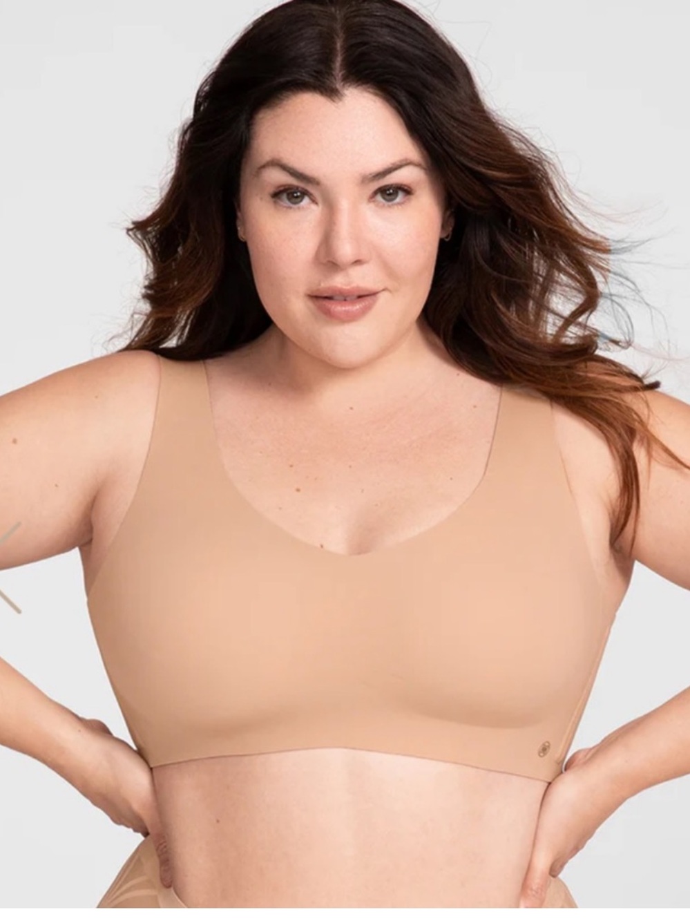 Honeylove SoftForm Bra in sand ( tan)  Size XL - Picture 3 of 9